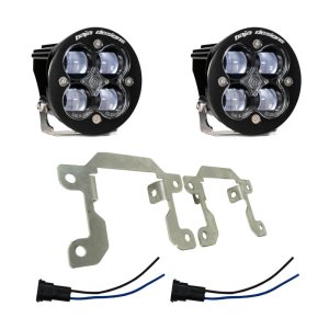 Ram 2500 Fog Light Pocket Kit - Baja Designs - Clear - `19-`27